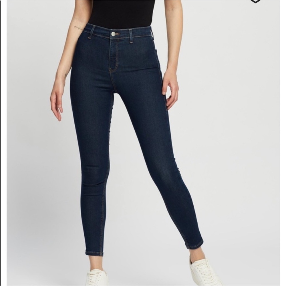 Topshop Joni High Rise Skinny Jeans 28x32 NWT Stretch